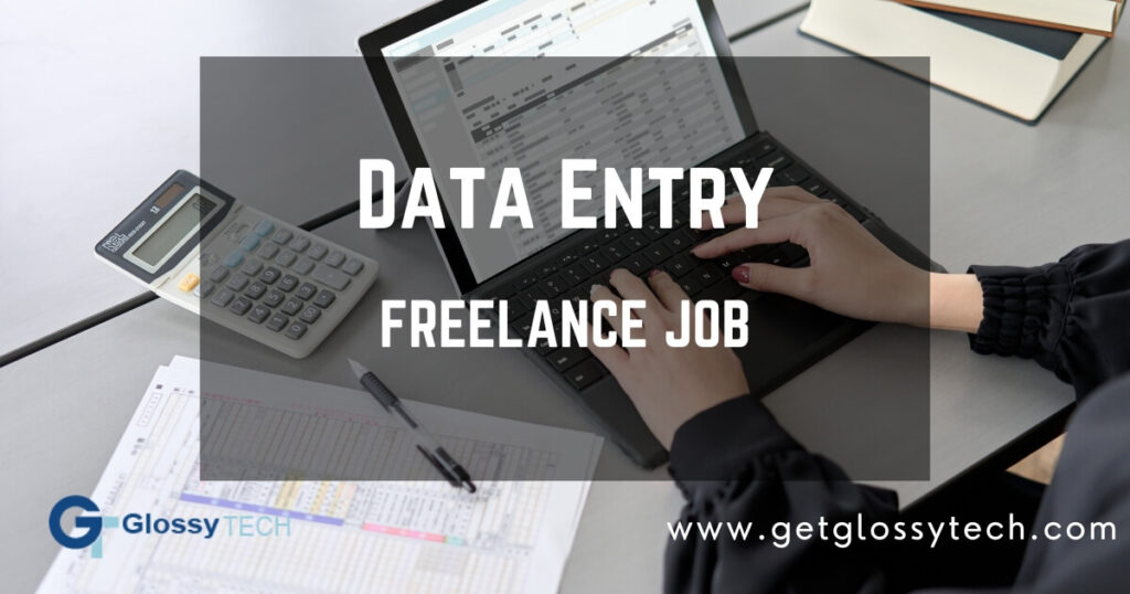 Data entry freelance job in Pakistan 