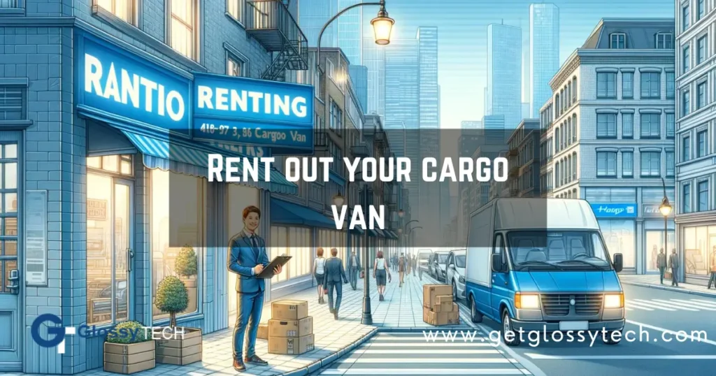 Rent it out; Rent out your cargo van