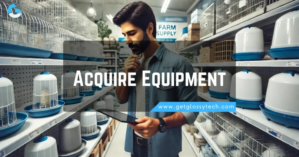 Acquire Equipment for Poultry Farming