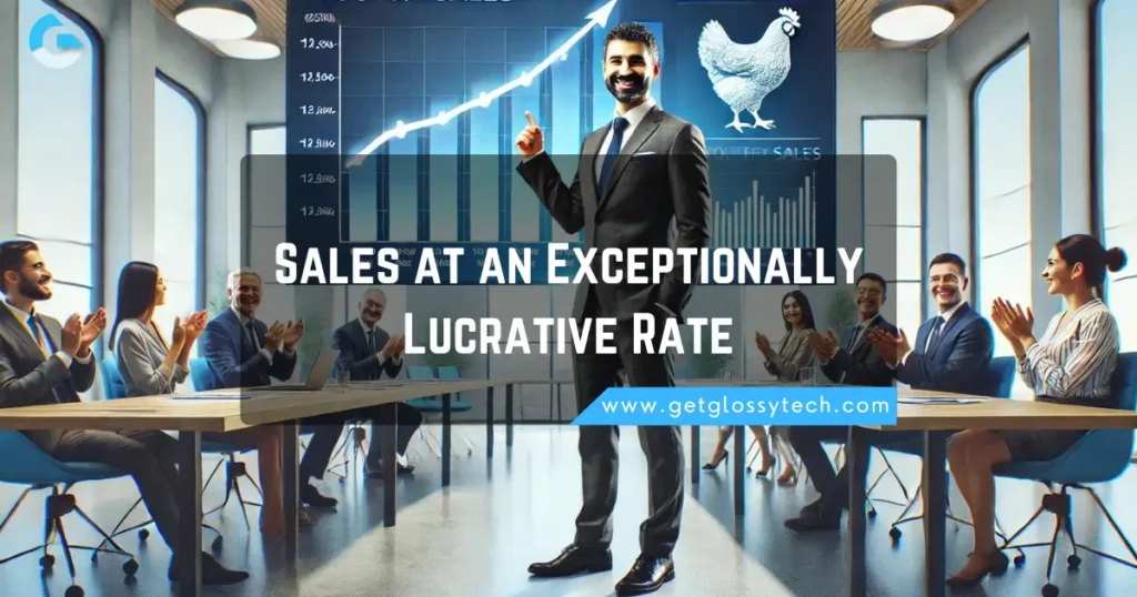 Sales at an Exceptionally Lucrative Rate